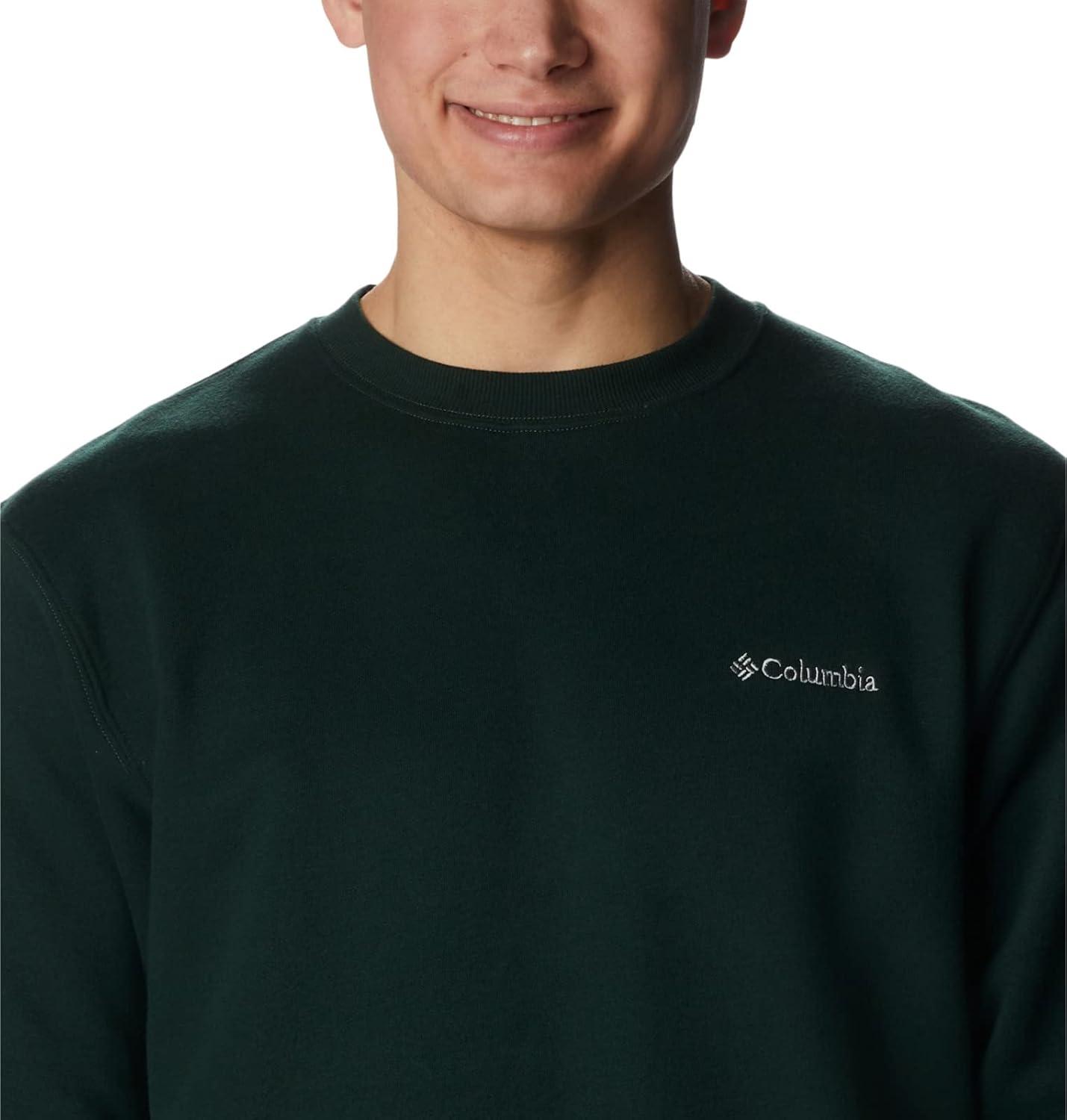 imageColumbia Mens Hart Mountain II Crew NeckSpruce