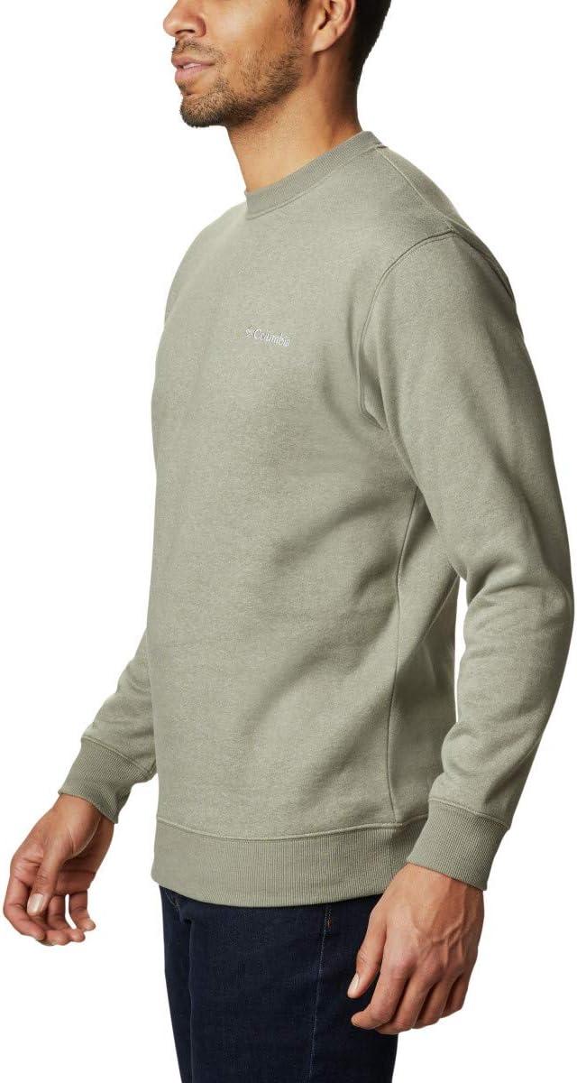 imageColumbia Mens Hart Mountain II Crew NeckStone Green Heather