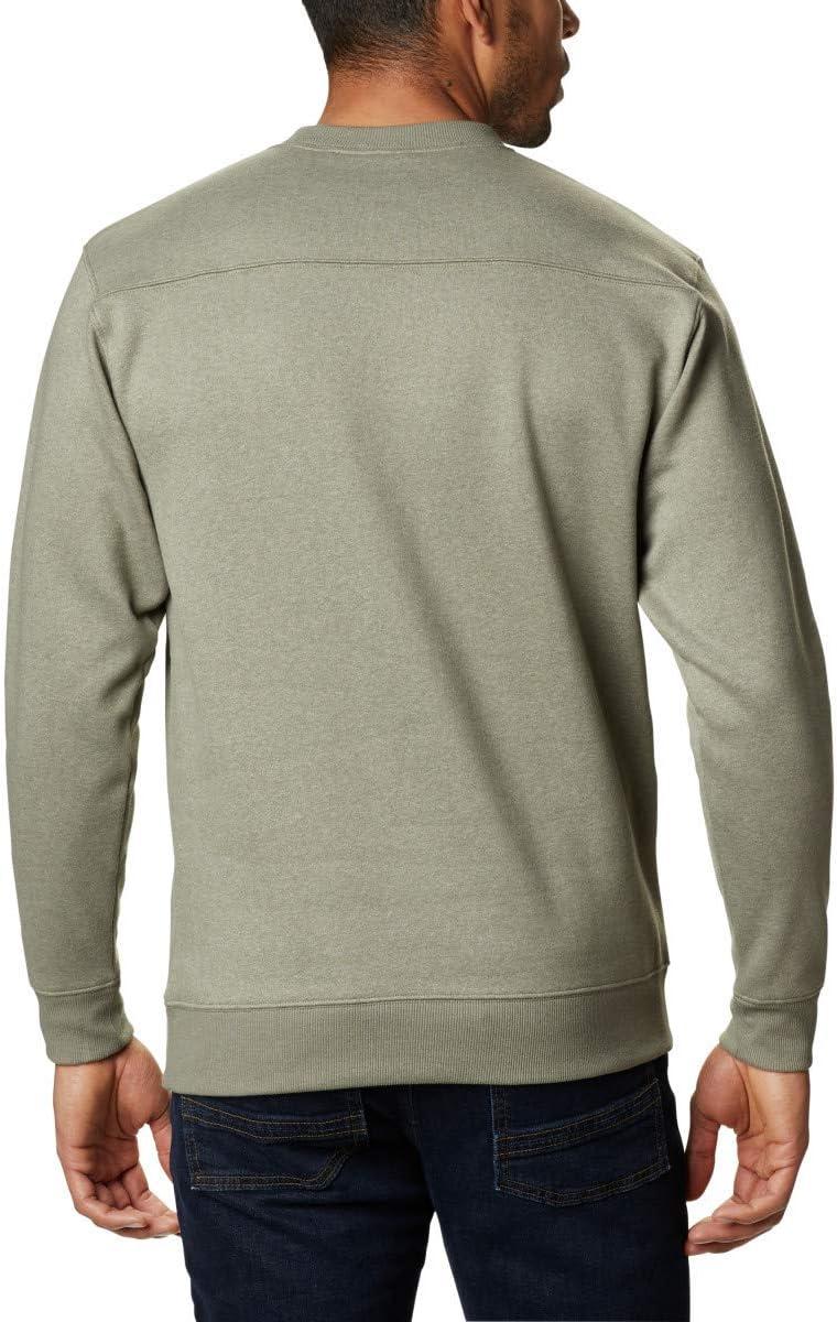 imageColumbia Mens Hart Mountain II Crew NeckStone Green Heather