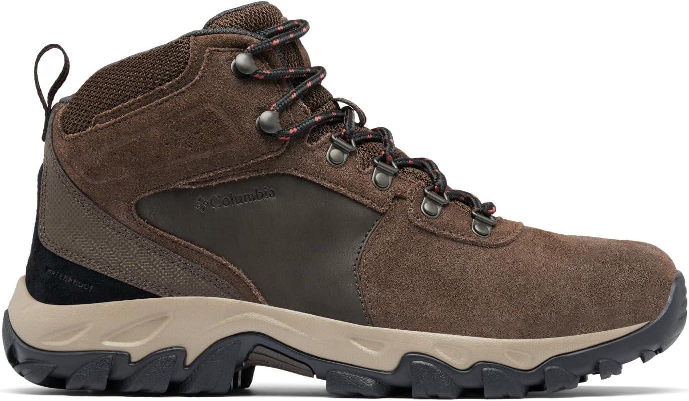 imageColumbia Mens Newton Ridge Plus II Suede Waterproof Hiking BootCordovanSpice