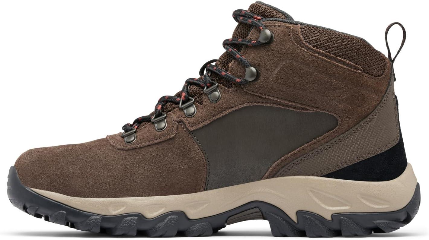 imageColumbia Mens Newton Ridge Plus II Suede Waterproof Hiking BootCordovanSpice