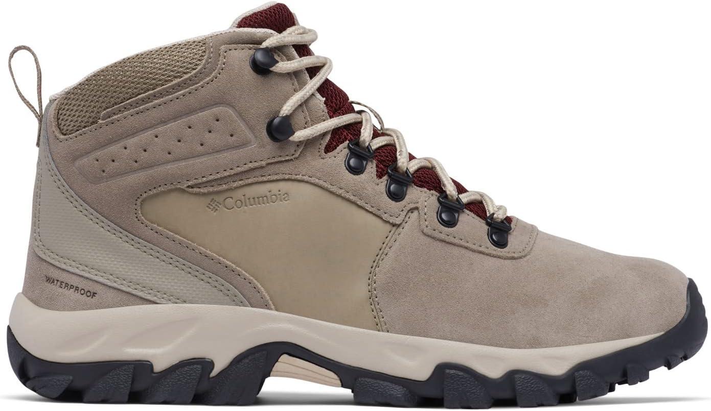 imageColumbia Mens Newton Ridge Plus II Suede Waterproof Hiking BootPebbleDeep Rust