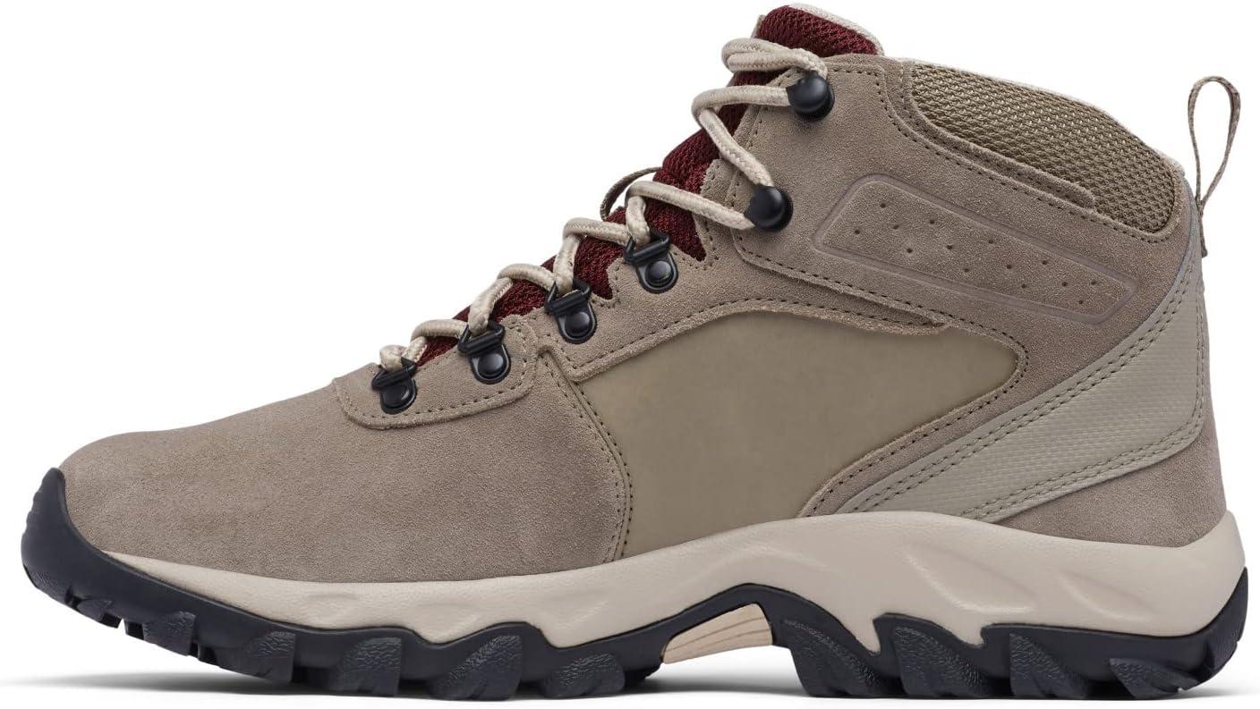 imageColumbia Mens Newton Ridge Plus II Suede Waterproof Hiking BootPebbleDeep Rust