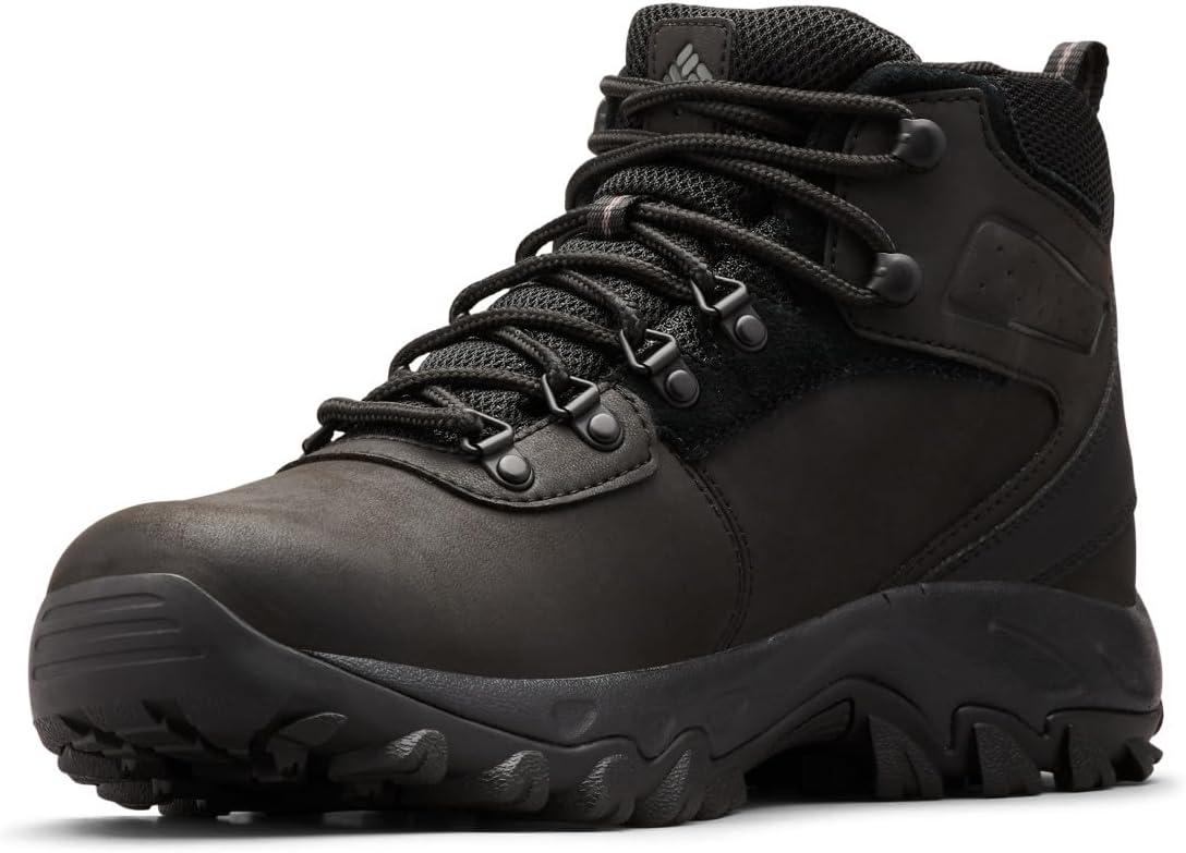 imageColumbia Mens Newton Ridge Plus Ii Waterproof Hiking ShoeBlackBlack