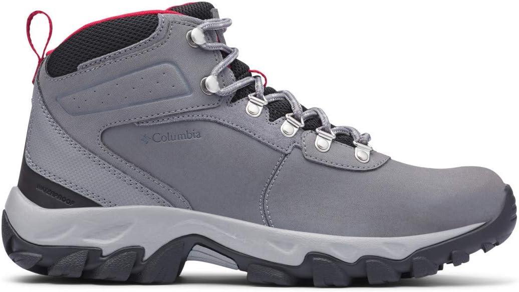 imageColumbia Mens Newton Ridge Plus Ii Waterproof Hiking ShoeTi Grey SteelRocket
