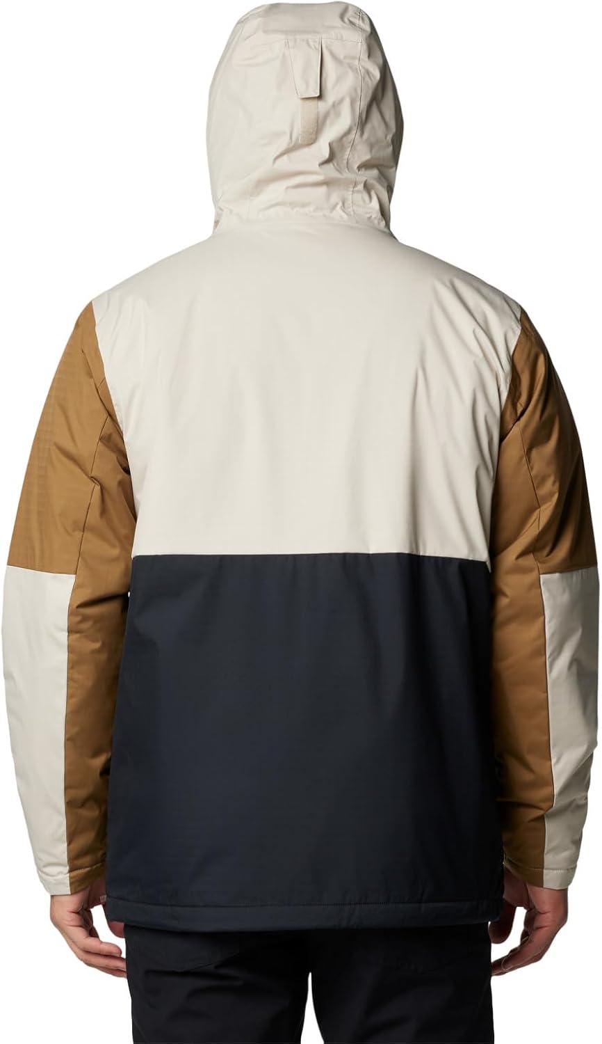 imageColumbia Mens Point Park II Insulated JacketDark StoneDeltaBlack