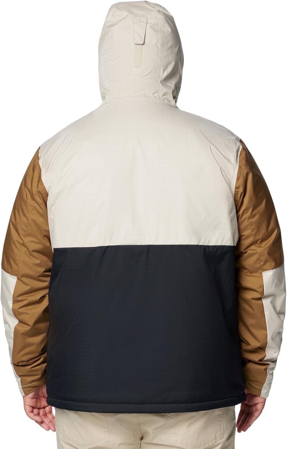 imageColumbia Mens Point Park II Insulated JacketDark StoneDeltaBlack