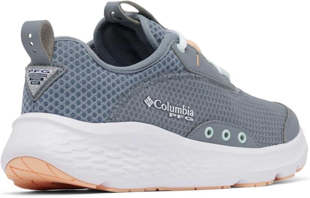 imageColumbia Womens Castback PFG Water ShoeGrey AshPeach Fizz