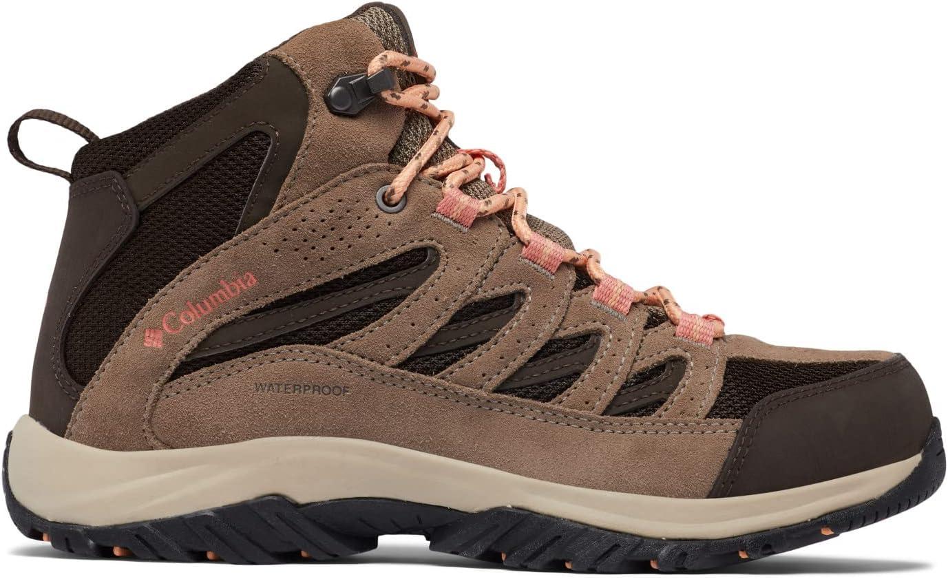 imageColumbia Womens Crestwood Mid Waterproof Hiking BootsCordovanMud