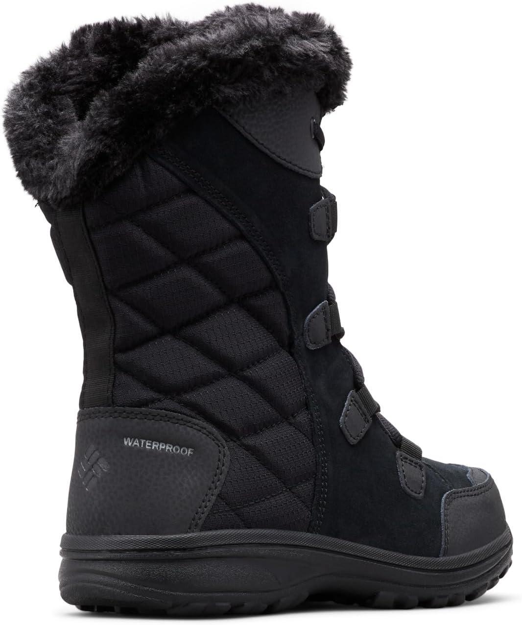 imageColumbia Womens Ice Maiden II Snow BootsBlackColumbia Grey
