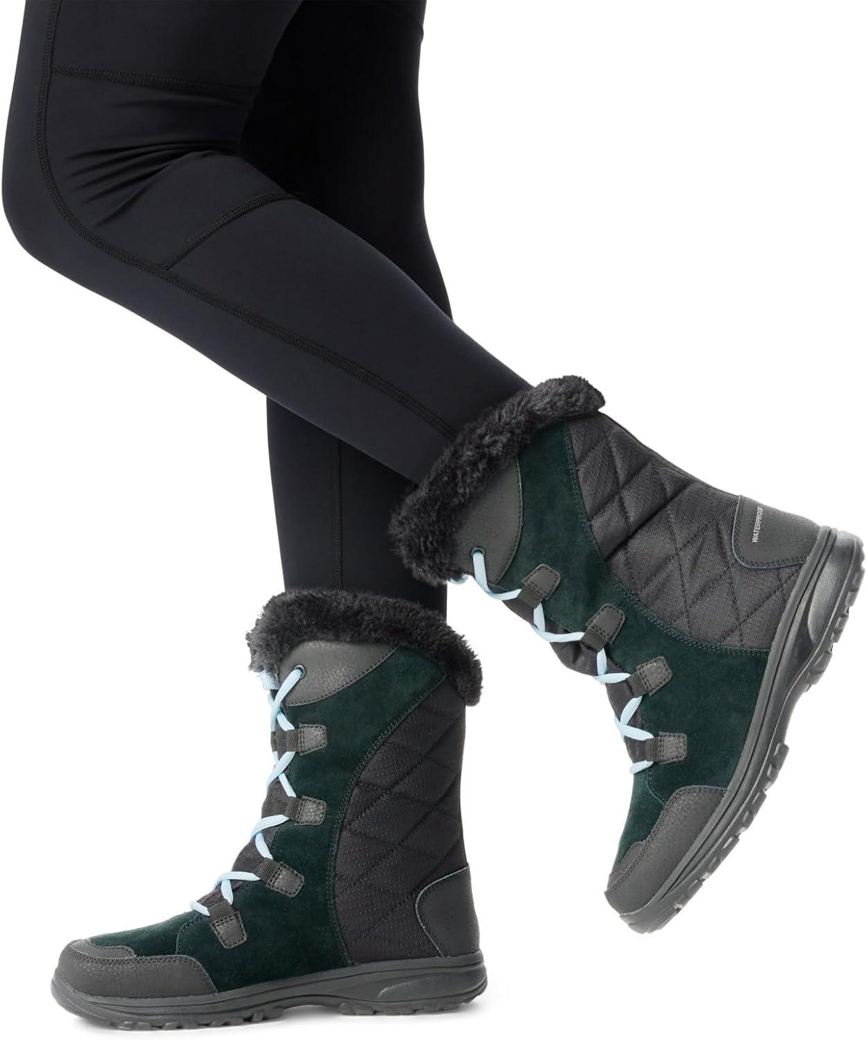 imageColumbia Womens Ice Maiden II Snow BootsBlackOxygen