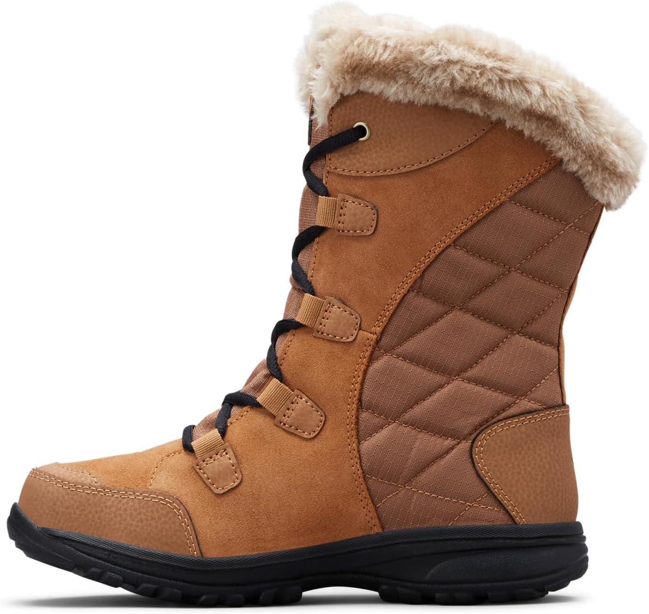 imageColumbia Womens Ice Maiden II Snow BootsElkBlack