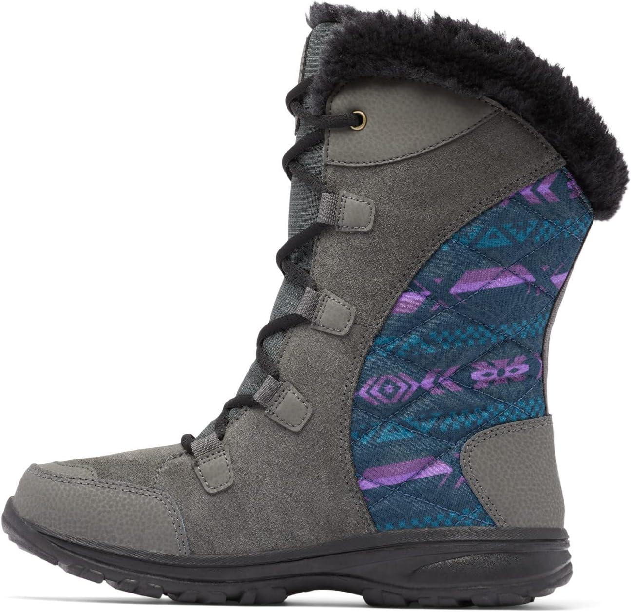 imageColumbia Womens Ice Maiden II Snow BootsGrillDark Lavender