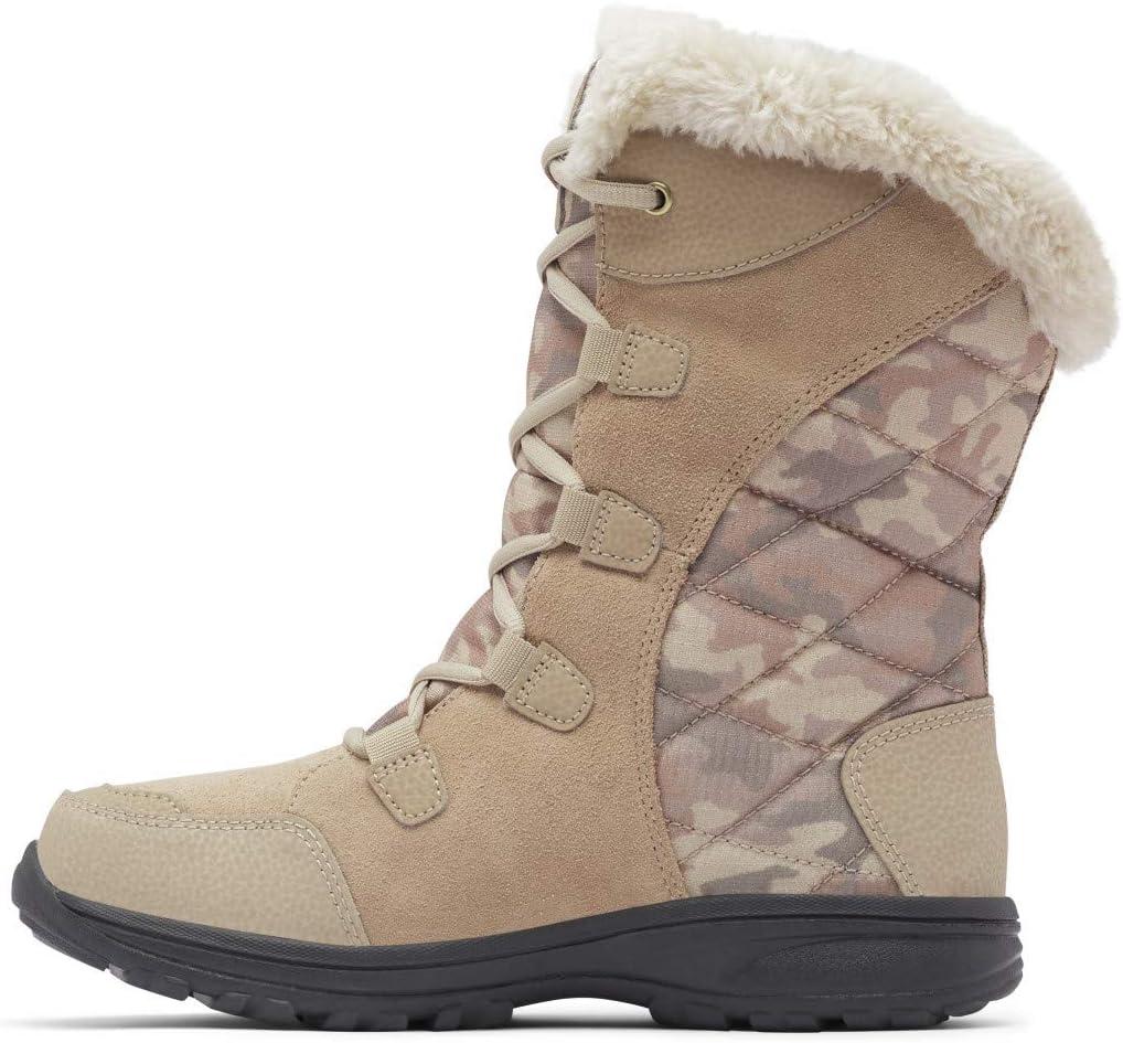 imageColumbia Womens Ice Maiden II Snow BootsOxford TanAncient Fossil