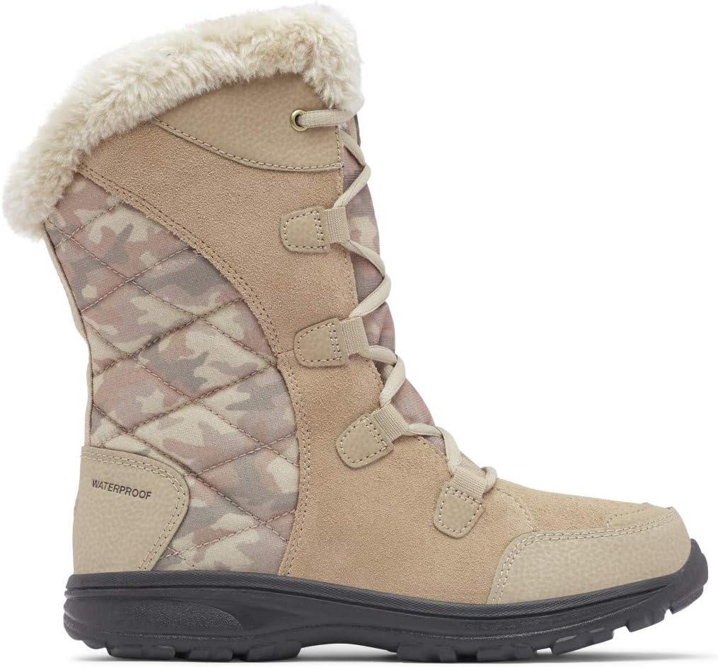 imageColumbia Womens Ice Maiden II Snow BootsOxford TanAncient Fossil