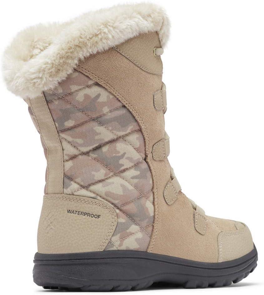 imageColumbia Womens Ice Maiden II Snow BootsOxford TanAncient Fossil