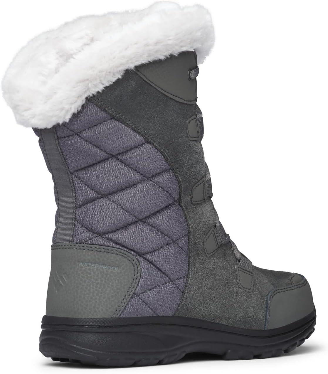 imageColumbia Womens Ice Maiden II Snow BootsShaleDark Raspberry