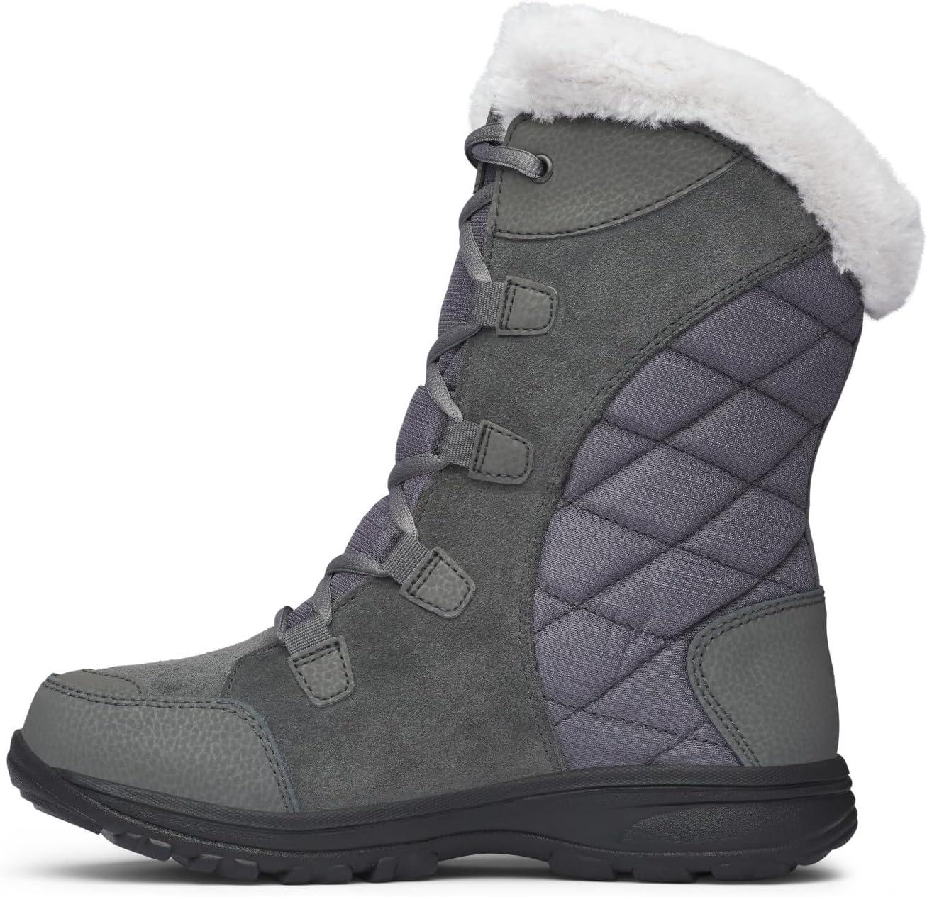 imageColumbia Womens Ice Maiden II Snow BootsShaleDark Raspberry