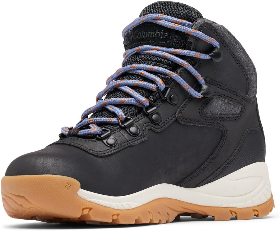 imageColumbia Womens Newton Ridge Plus Waterproof Hiking BootsBlackNew Moon