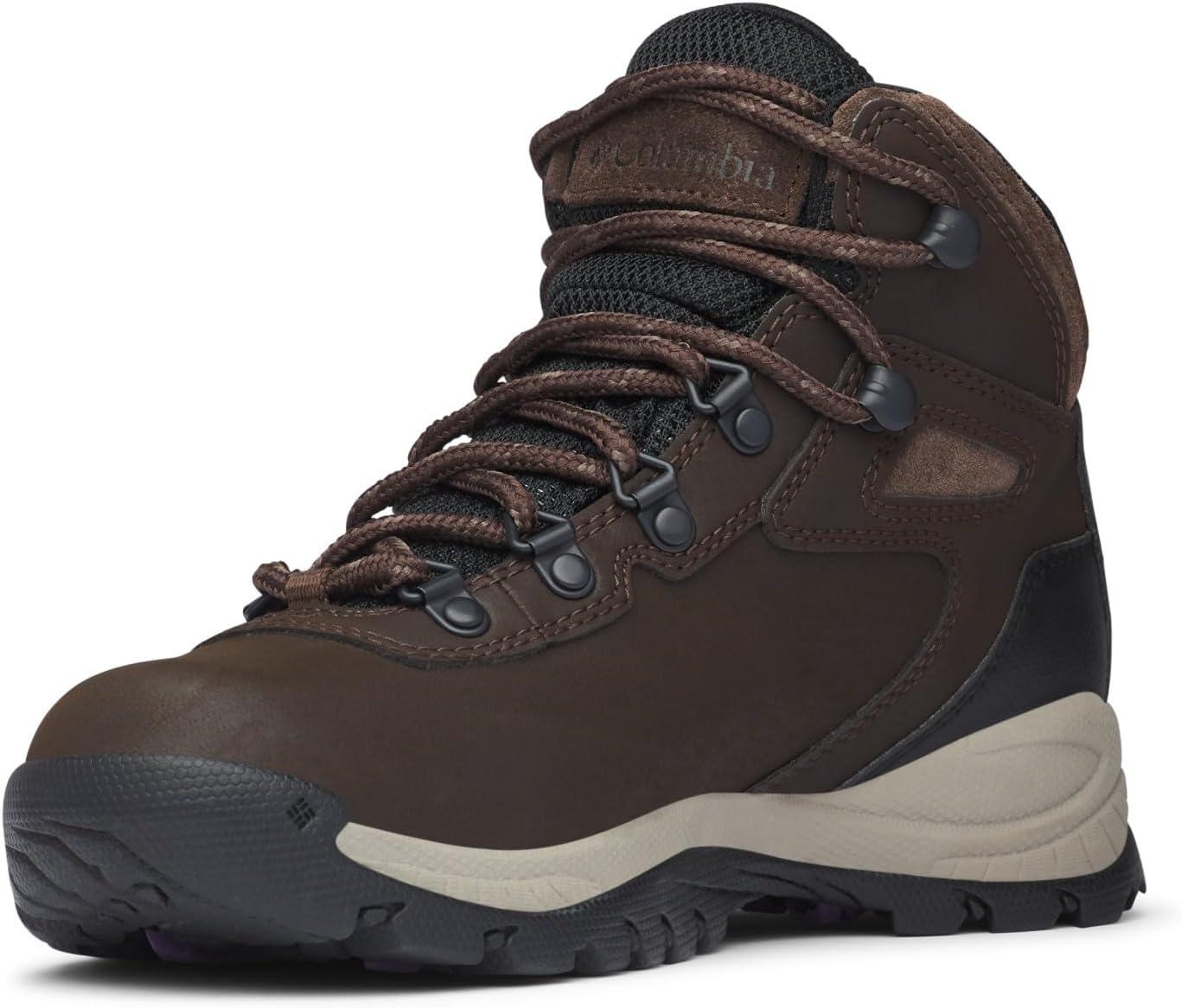 imageColumbia Womens Newton Ridge Plus Waterproof Hiking BootsCordovanCrown Jewel