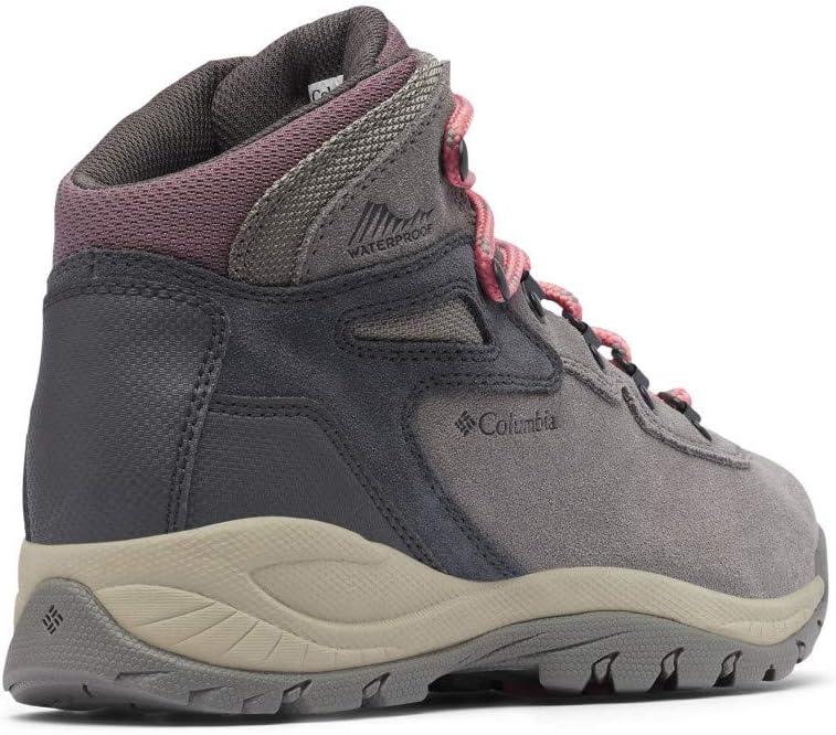 imageColumbia Womens Newton Ridge Plus Waterproof Hiking BootsDark GreyDeep Rust