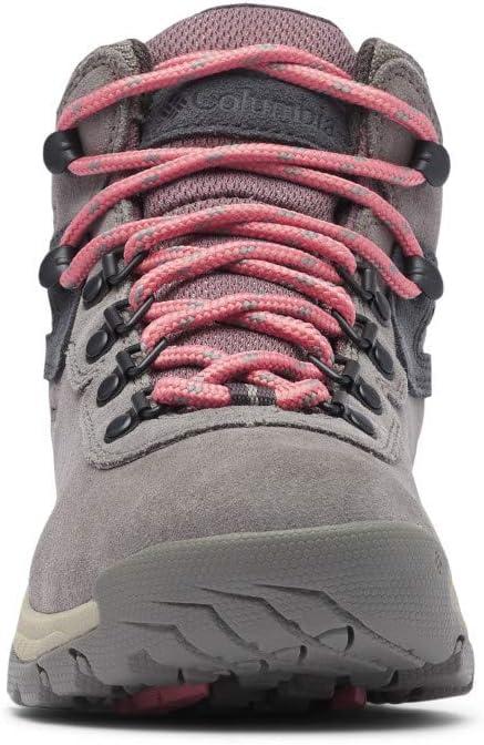 imageColumbia Womens Newton Ridge Plus Waterproof Hiking BootsDark GreyDeep Rust
