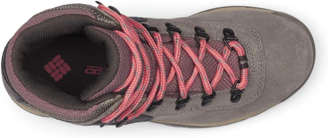 imageColumbia Womens Newton Ridge Plus Waterproof Hiking BootsDark GreyDeep Rust