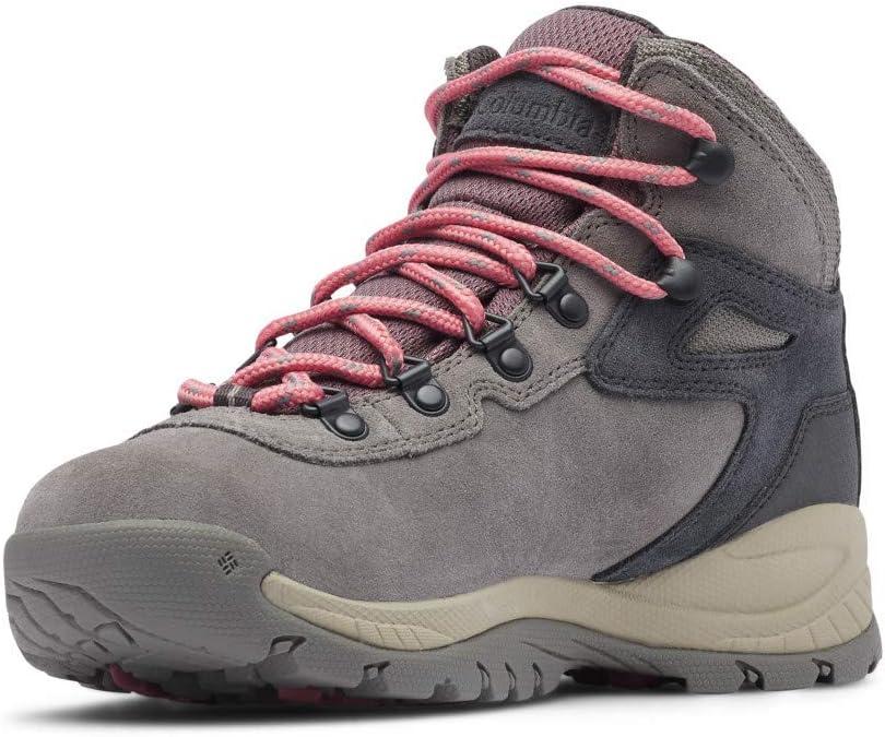 imageColumbia Womens Newton Ridge Plus Waterproof Hiking BootsDark GreyDeep Rust
