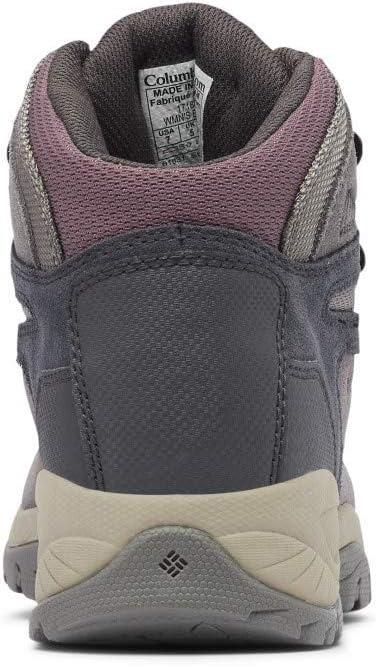 imageColumbia Womens Newton Ridge Plus Waterproof Hiking BootsDark GreyDeep Rust