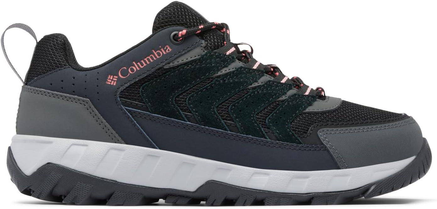 imageColumbia Womens Strata Trail Low Hiking ShoesBlackJuicy