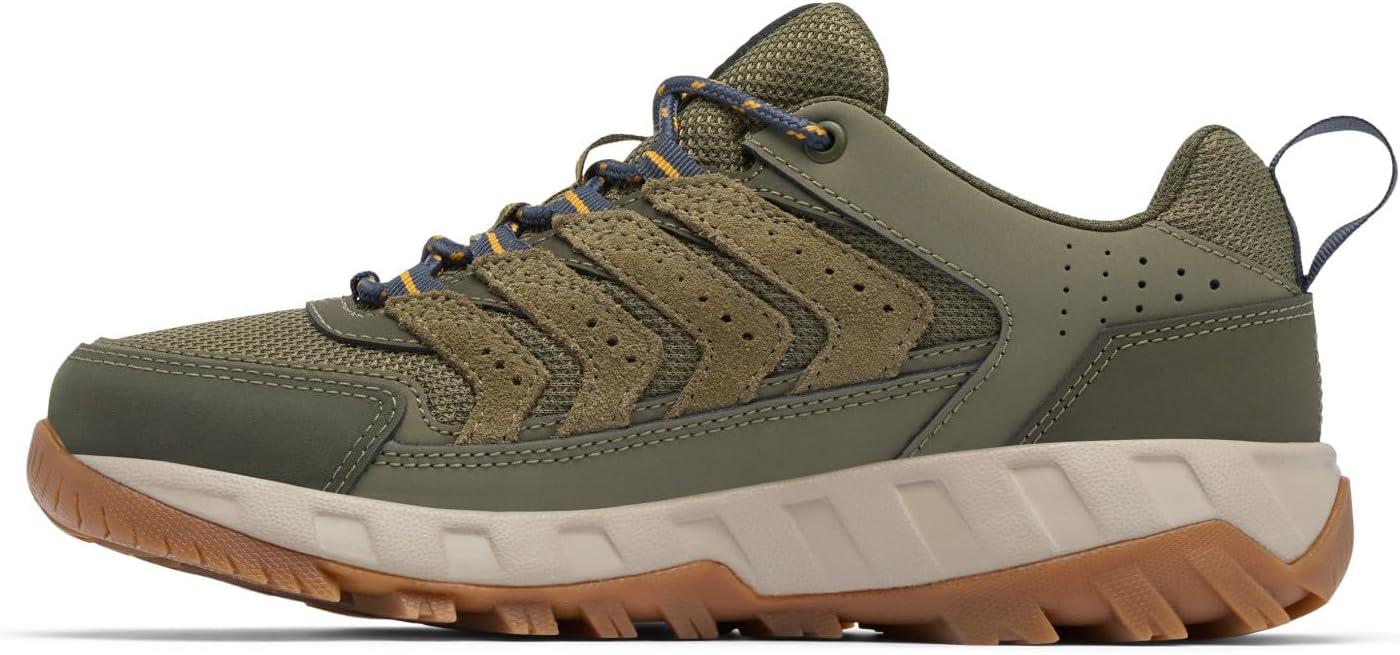imageColumbia Womens Strata Trail Low Hiking ShoesStone GreenRaw Honey