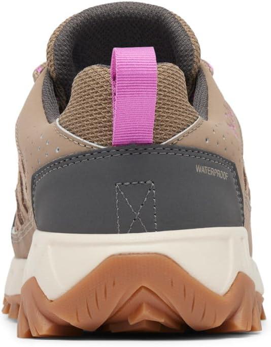 imageColumbia Womens Strata Trail Low Waterproof Hiking ShoesWet SandBerry Patch