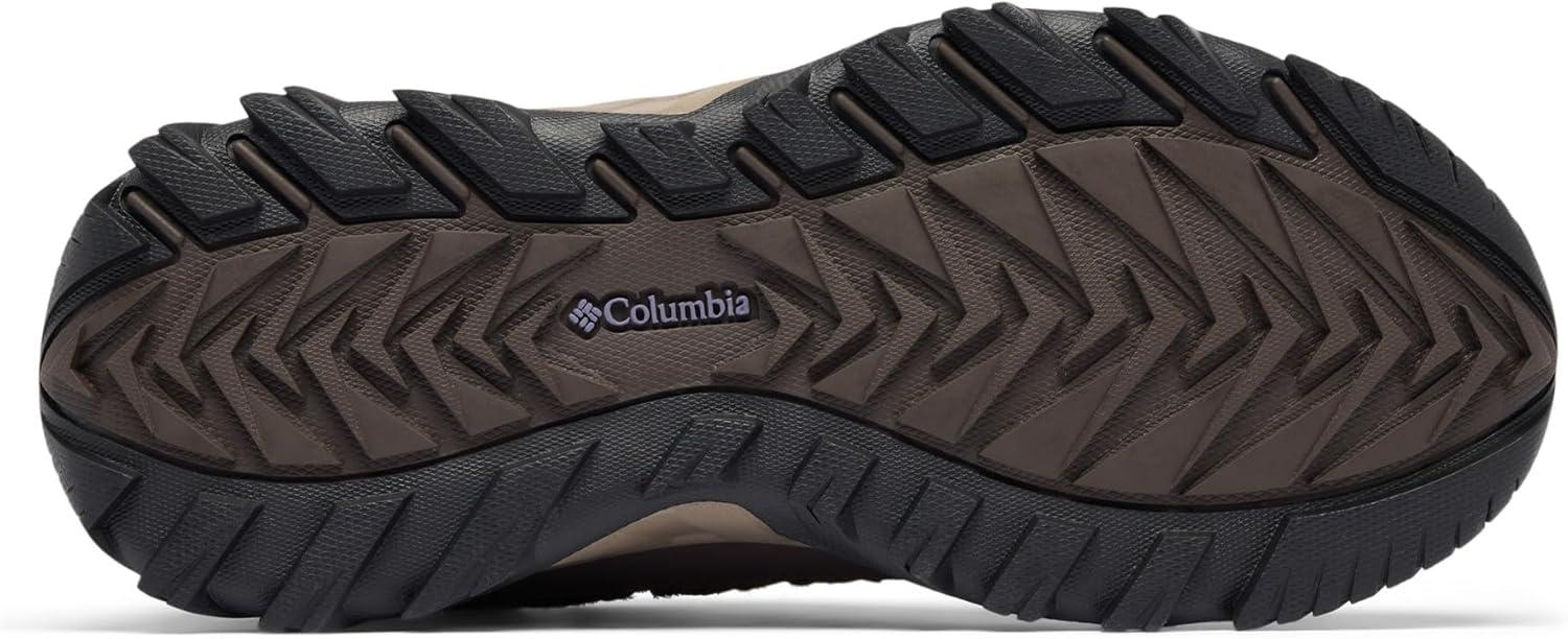 imageColumbia Womens Strata Trail Mid Waterproof Hiking BootsCordovanGranite Purple