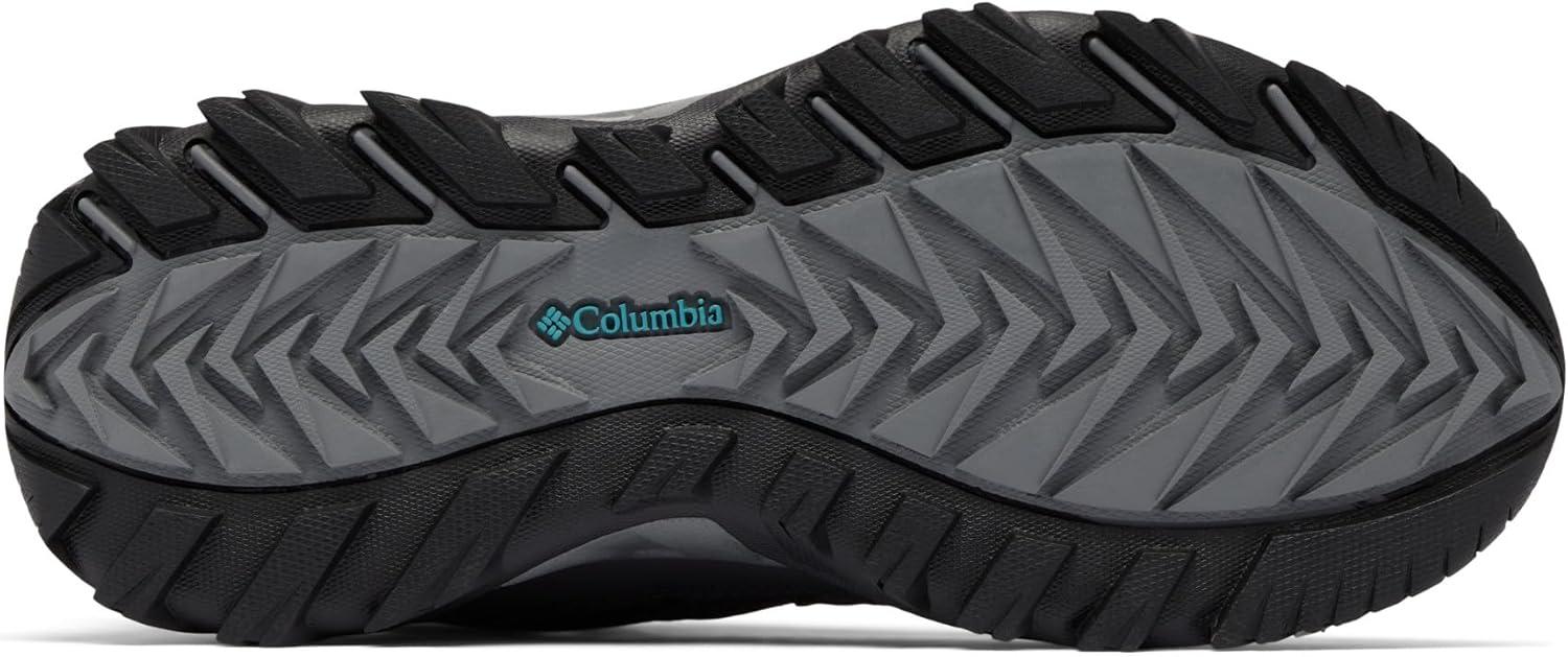 imageColumbia Womens Strata Trail Mid Waterproof Hiking BootsDark GreyTeal