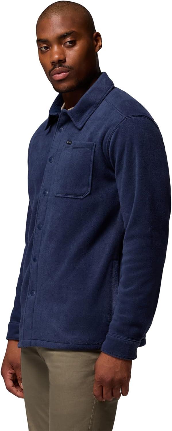 imageColumbia mens Steens Mountain Solid Shirt JacketCollegiate Navy