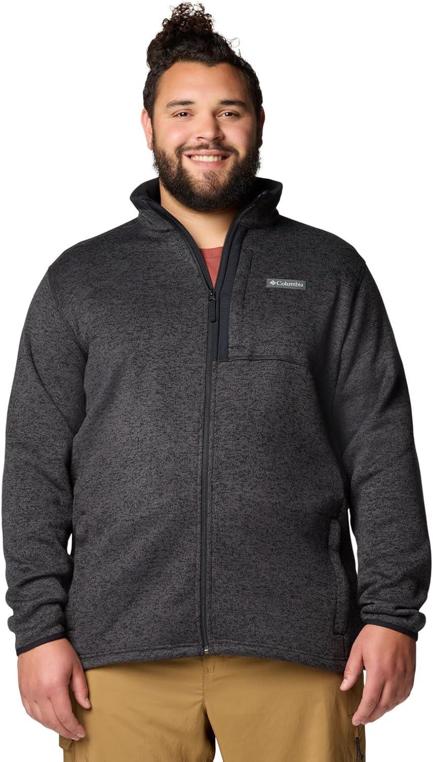 imageColumbia mens Sweater Weather Full ZipBlack Heather