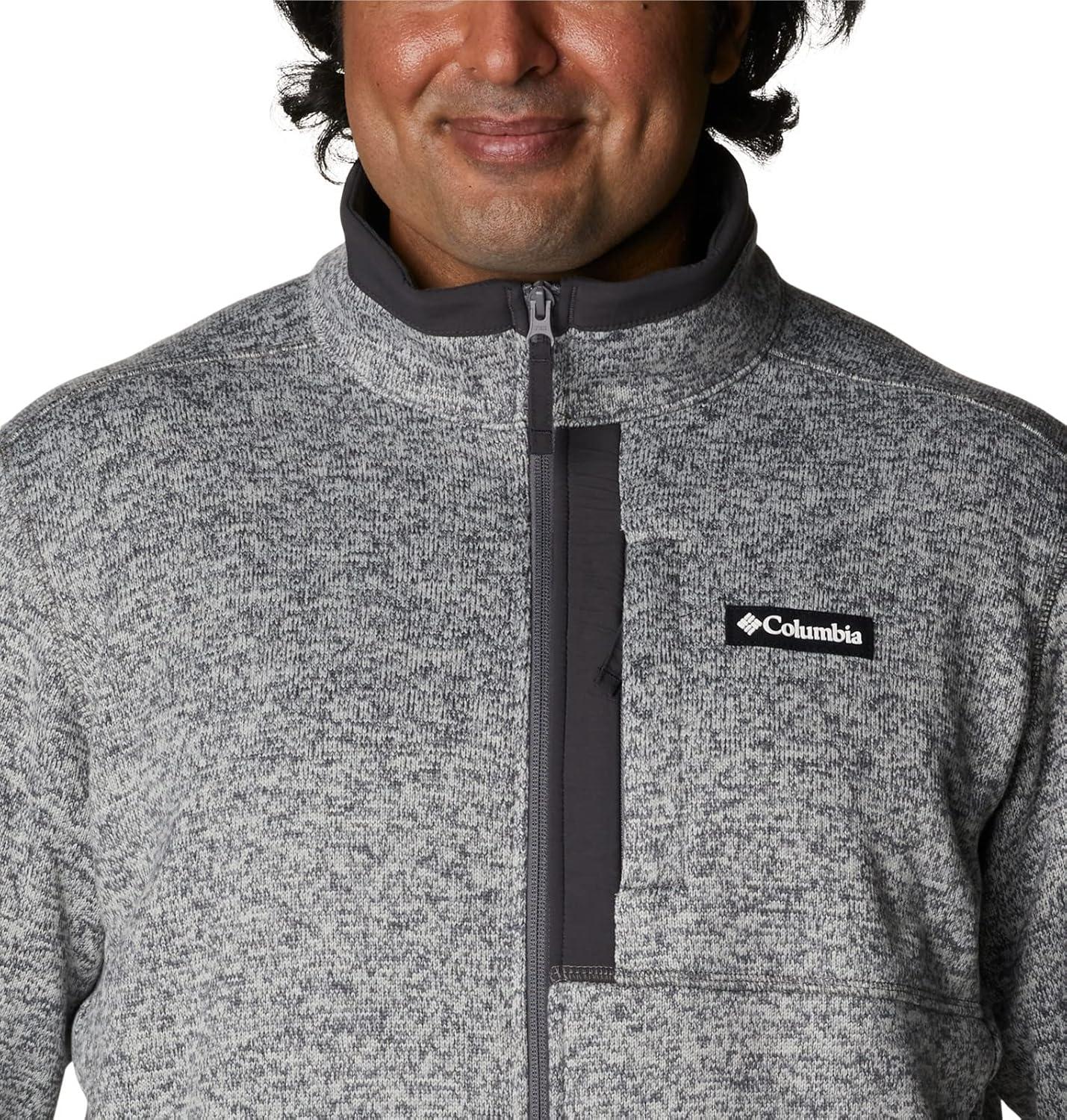 imageColumbia mens Sweater Weather Full ZipCity Grey Heather