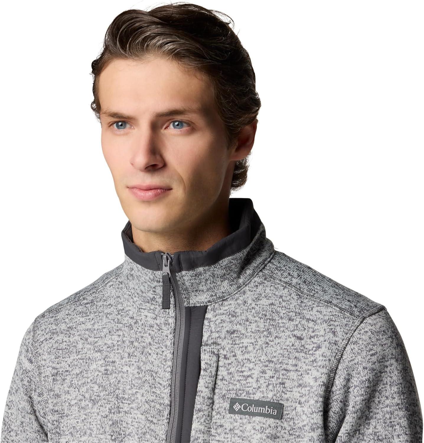 imageColumbia mens Sweater Weather Full ZipCity Grey Heather