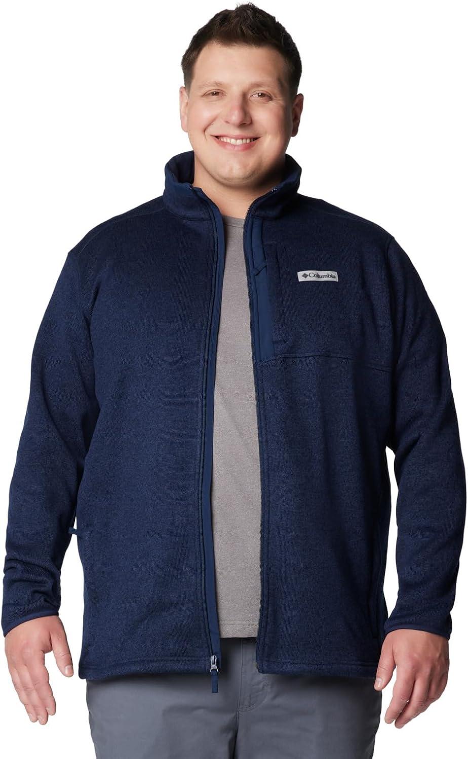 imageColumbia mens Sweater Weather Full ZipCollegiate Navy Heather