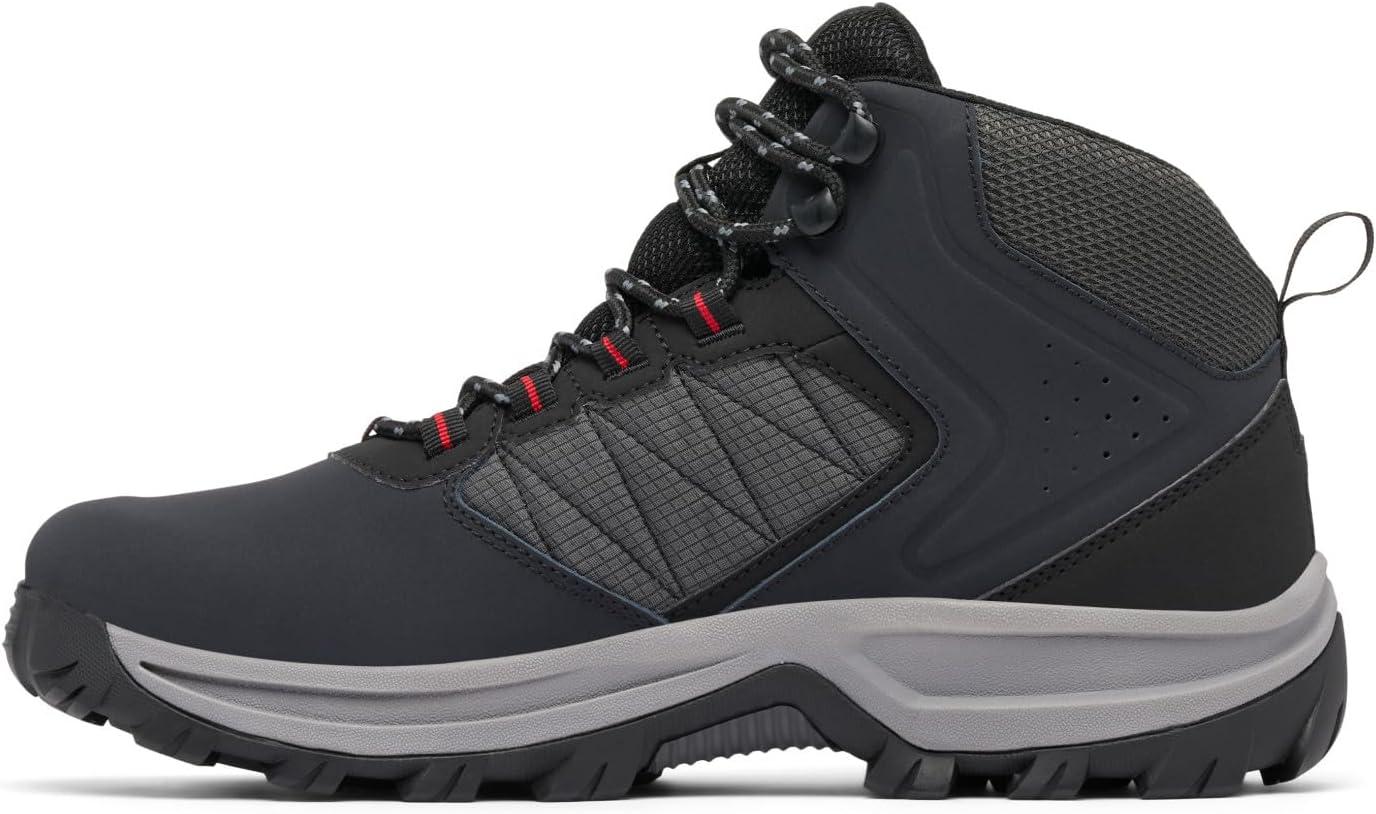 imageColumbia mens Transverse Hike WaterproofBlackMountain Red