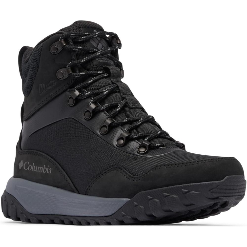 imageColumbia Mens Burnsider Omniheat Infinity Hiking BootsBlackCity Grey