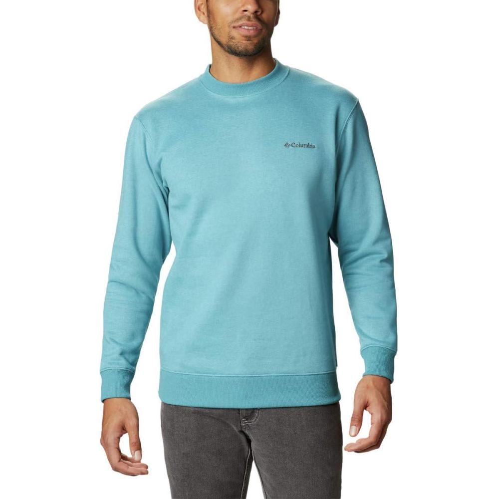imageColumbia Mens Hart Mountain II Crew NeckCanyon Blue Heather