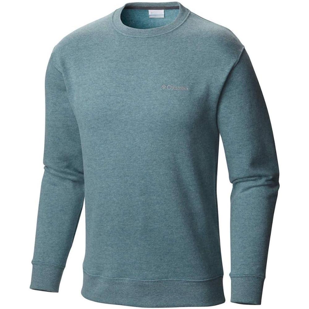imageColumbia Mens Hart Mountain II Crew NeckDeep Water Heather
