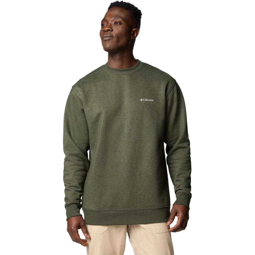 imageColumbia Mens Hart Mountain II Crew NeckGreenscape Heather