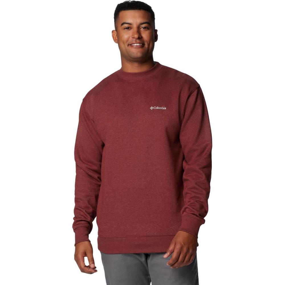 imageColumbia Mens Hart Mountain II Crew NeckSpice Heather