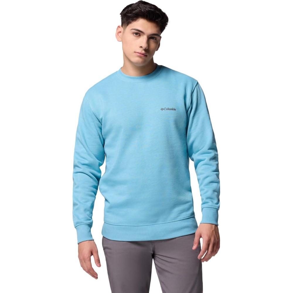 imageColumbia Mens Hart Mountain II Crew NeckVintage Blue Heather