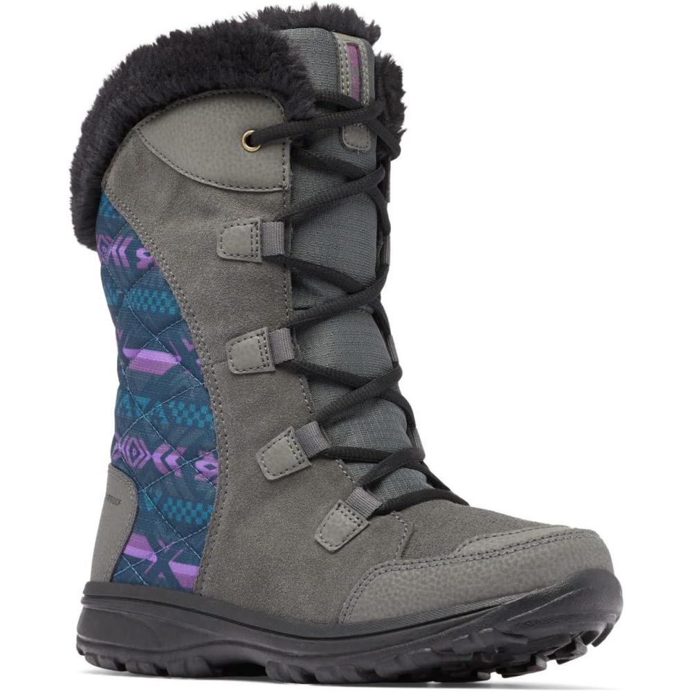 imageColumbia Womens Ice Maiden II Snow BootsGrillDark Lavender