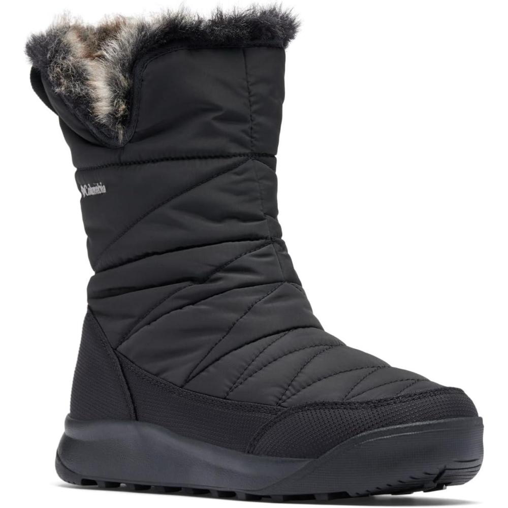 imageColumbia Womens Minx Slip V Snow BootsBlackTitanium Titanium