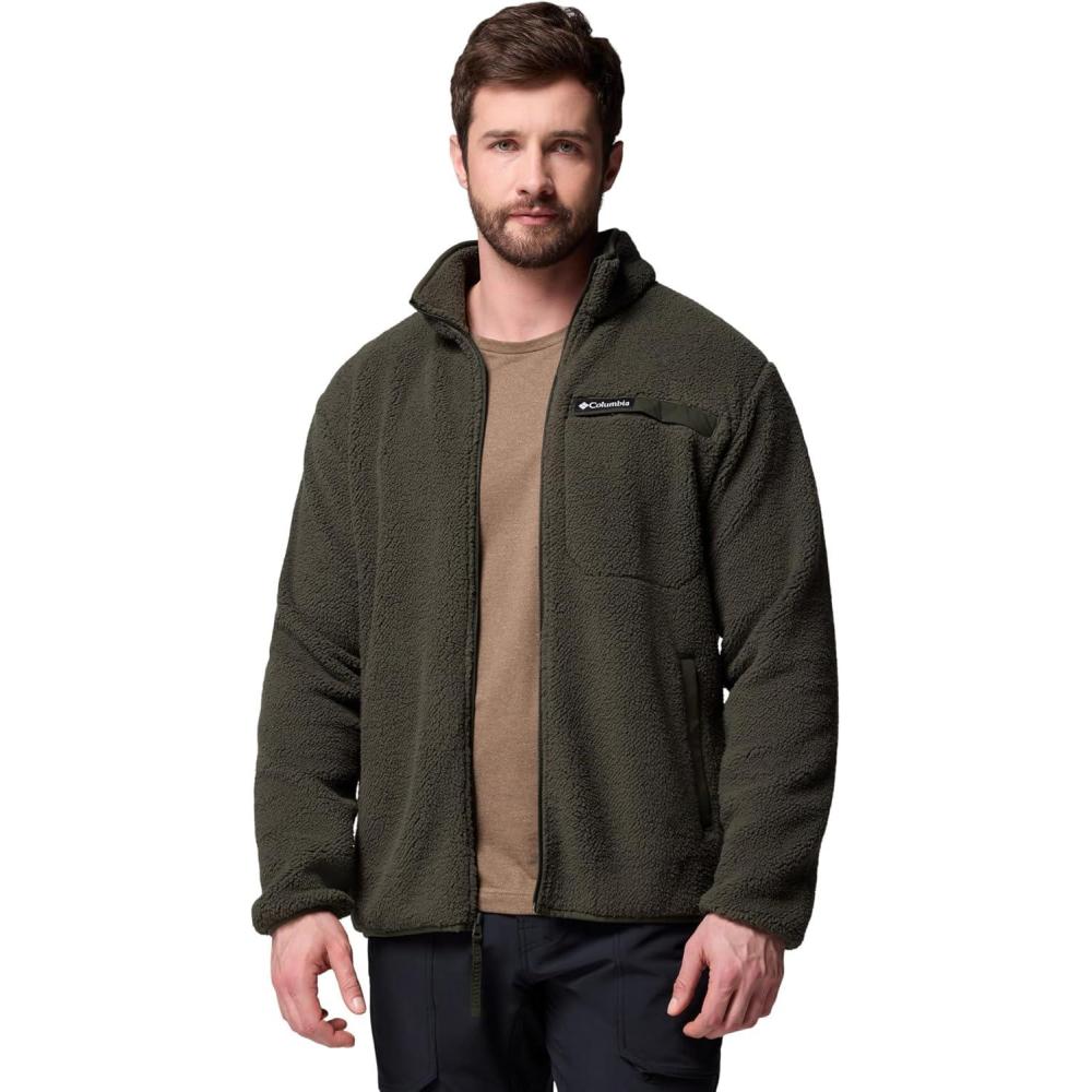 imageColumbia mens Rugged Ridge High Pile Full ZipGreenscape