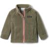 Columbia Girls Benton Springs Fleece(Stone Green/Pink Orchid)